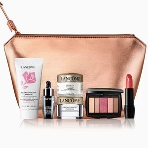 Lancôme Absolute Premium 7 pc. Gift Set. Skincare/Makeup/Cosmetic bag. NIB.